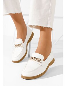 Zapatos Ženske loafers Eroche bijele