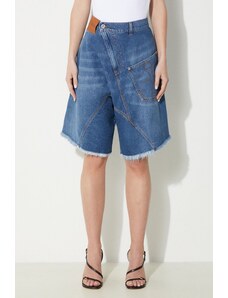 Traper kratke hlače JW Anderson Twisted Workwear Shorts za žene, bez uzorka, visoki struk, DT0090.PG1164.831