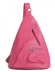 Luksuzna Talijanska torba od prave kože VERA ITALY "Bareya", boja fuksija, 38x31cm