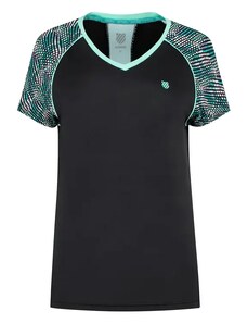 Women's T-Shirt K-Swiss Hypercourt Express Tee 2 Limo Black S