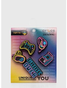 Bedževi za obuću Crocs Lights Up Neon Gamer 5-pack 10012094