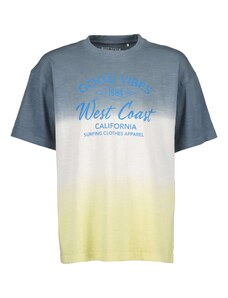 BLUE SEVEN Majica mornarsko plava / žuta / prljavo bijela