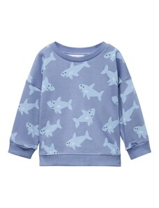 MANGO KIDS Sweater majica golublje plava / svijetloplava / prljavo bijela
