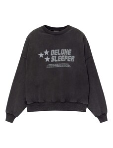 Pull&Bear Sweater majica siva / antracit siva