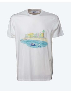ROY ROGER'S Landscape Riviera T-shirt