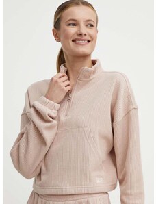 Dukserica Reebok Classic Wardrobe Essentials za žene, boja: ružičasta, bez uzorka, 100075337