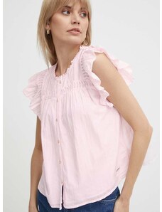 Košulja Pepe Jeans DAKOTA za žene, boja: ružičasta, regular, PL304822