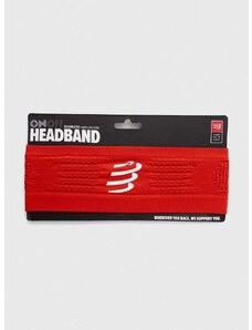Traka za glavu Compressport Headband On/Off boja: crvena, XBNU3903