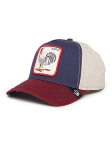 Pamučna kapa sa šiltom Goorin Bros All American Rooster boja: tamno plava, s aplikacijom, 101-1109