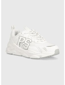 Tenisice PLEIN SPORT Lo-Top Sneakers boja: bijela, USC0611 STE003N 0101