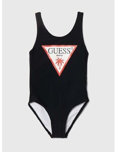 Dječji jednodijelni kupaći kostim Guess boja: crna