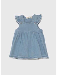 Pamučna haljina za bebe zippy mini, širi se prema dolje