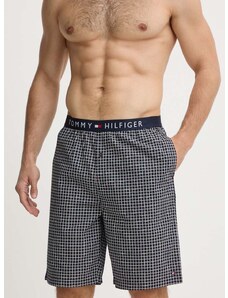 Kratki doljnji dio pidžame Tommy Hilfiger za muškarce, boja: tamno plava, s uzorkom, UM0UM01765