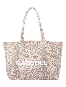 Ragdoll LA Shopper torba roza / rosé / crna / bijela