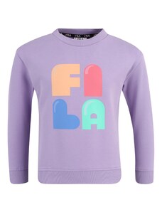 FILA Sweater majica 'LANGELSHEIM ' kraljevsko plava / žad / ljubičasta / svijetlonarančasta