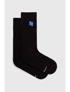 Čarape Ader Error TRS Tag Socks za muškarce, boja: crna, BMSGFYAC0301