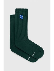 Čarape Ader Error TRS Tag Socks za muškarce, boja: zelena, BMSGFYAC0301