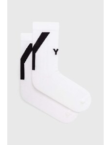 Čarape Y-3 Hi boja: bijela, HZ4268