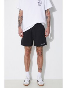 Kratke hlače Represent Represent Short za muškarce, boja: crna, MLM704.01
