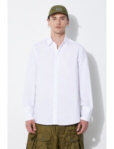 Pamučna košulja 424 Shirt Regular Fit za muškarce, boja: bijela, regular, s klasičnim ovratnikom, FF4SMS14AP-T1681.001
