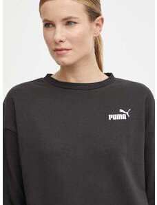 Dukserica Puma za žene, boja: crna, bez uzorka, 678742