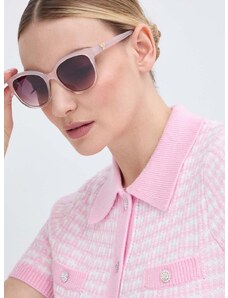 Sunčane naočale Guess za žene, boja: ružičasta, GU7877_5374T