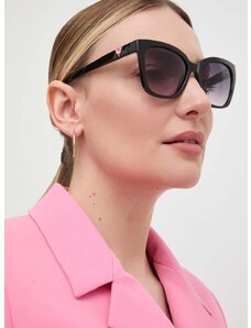 Sunčane naočale Guess za žene, boja: crna, GU7878_5301B