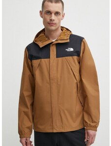 Outdoor jakna The North Face Antora boja: smeđa, NF0A7QEYYW21