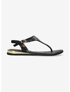 Kožne sandale Mexx Nyobi za žene, boja: crna, MICY1605741W