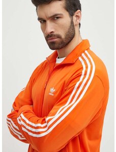 Dukserica adidas Originals za muškarce, boja: narančasta, s aplikacijom, IR9902