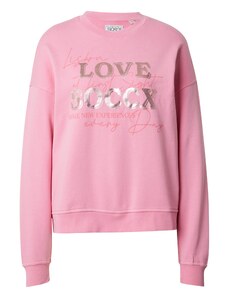 Soccx Sweater majica roza / srebro