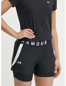 Kratke hlače Under Armour za žene, boja: crna, 1351981