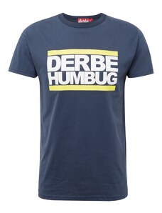 Derbe Majica 'Humbug' mornarsko plava / svijetložuta / bijela