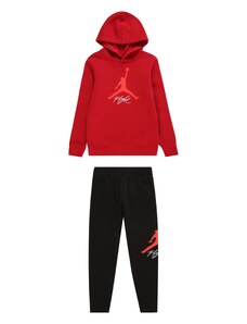 Jordan Jogging komplet crvena / svijetlocrvena / crna / bijela