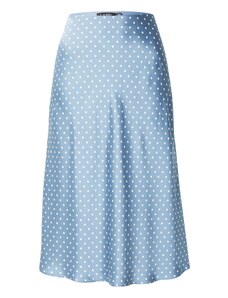 Lauren Ralph Lauren Suknja nebesko plava / bijela