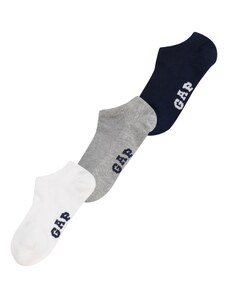 GAP Čarape siva melange / crna / bijela