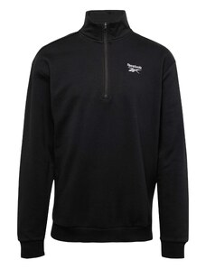 Reebok Sportska sweater majica 'IDENTITY' crna / bijela