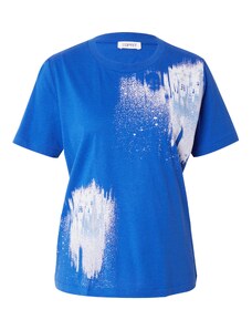 ESPRIT Majica kraljevsko plava / svijetloplava / bijela