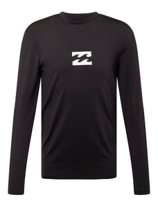 BILLABONG Tehnička sportska majica 'ALL DAY WAVE' crna / bijela