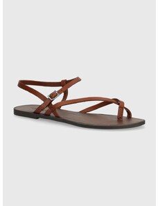 Kožne sandale Vagabond Shoemakers TIA 2.0 za žene, boja: smeđa, 5531-401-27
