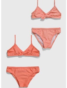 Dječji dvodijelni kupaći kostim zippy 2-pack boja: narančasta