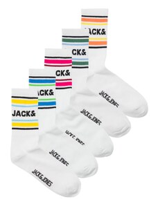JACK & JONES Čarape 'GAVIN' plava / žuta / tamno zelena / narančasta / roza / bijela