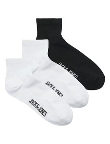 JACK & JONES Čarape 'LEON' crna / bijela