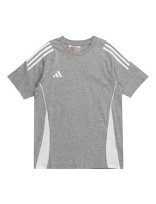 ADIDAS PERFORMANCE Tehnička sportska majica 'TIRO24' siva / bijela