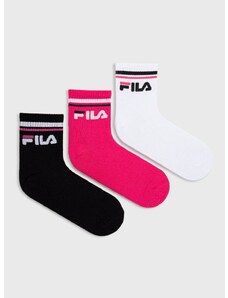 Čarape Fila za žene, boja: ljubičasta