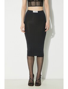 Suknja Fiorucci Black Midi Skirt boja: crna, midi, pencil, W01FPBSK031LY01BK01