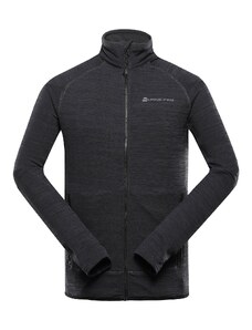 Men's quick-drying sweatshirt with cool-dry ALPINE PRO ONNEC black
