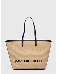 Torba Karl Lagerfeld boja: bež