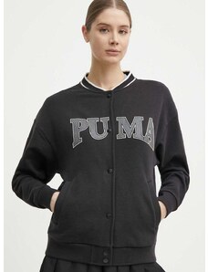 Dukserica Puma SQUAD za žene, boja: crna, s aplikacijom, 677902