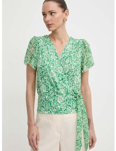 Bluza Morgan DRICHIE za žene, boja: zelena, s uzorkom, DRICHIE